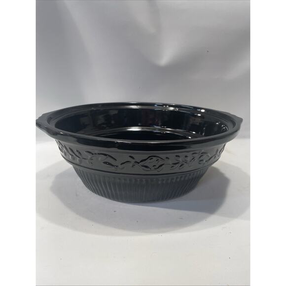 Chinese Porcelain Jingdezhen Black Glaze Flower Pots 14.56'' - Picture 8 of 8